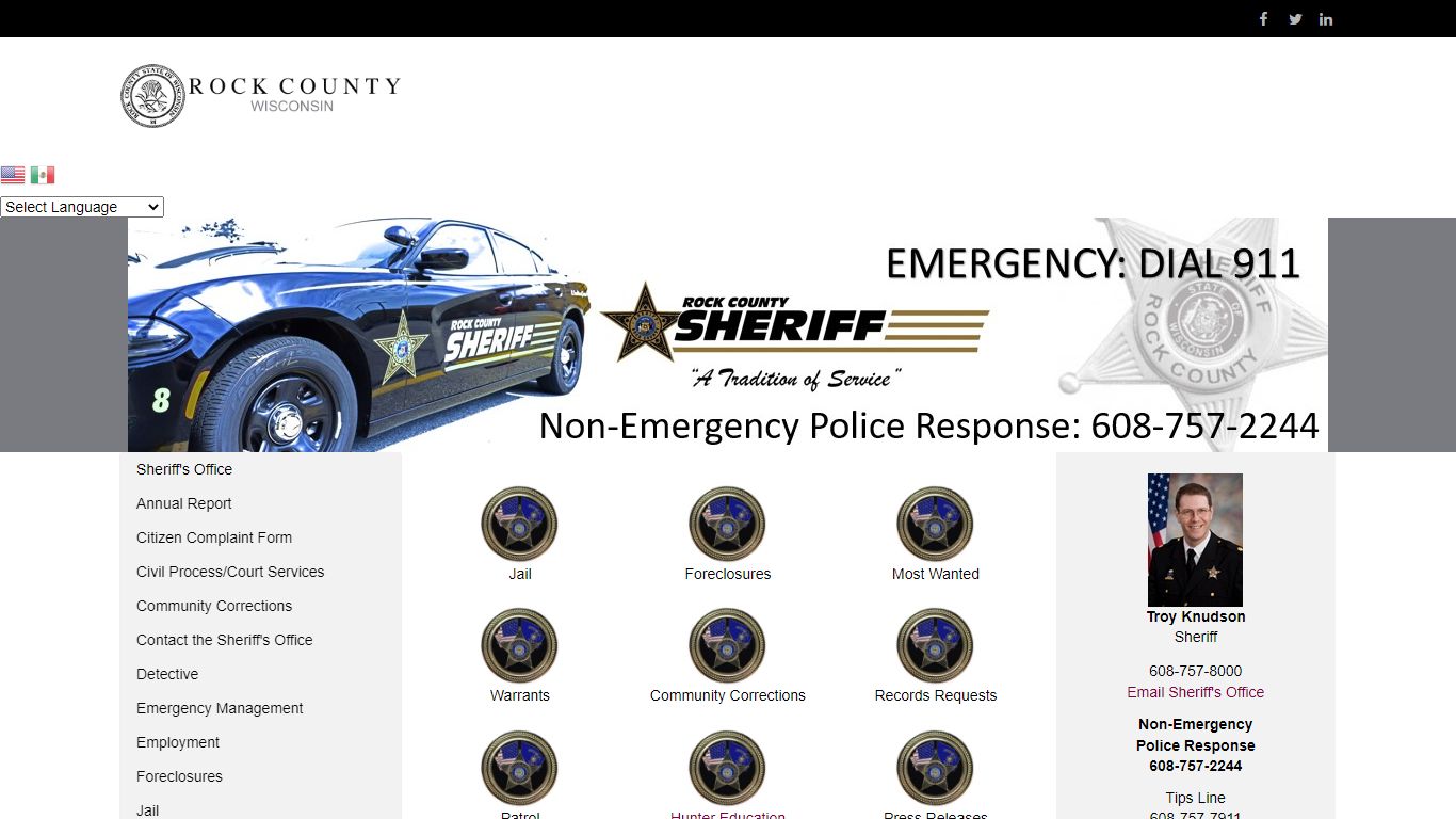 Rock County Wisconsin - Sheriff's Office